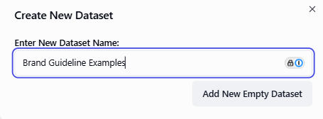 Enter the dataset name for fine-tuning